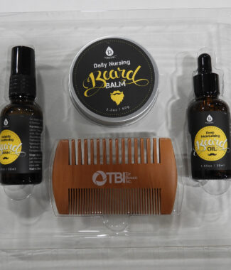 pursonice beard kit with logo