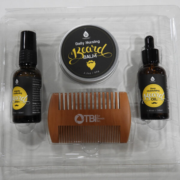 pursonice beard kit with logo